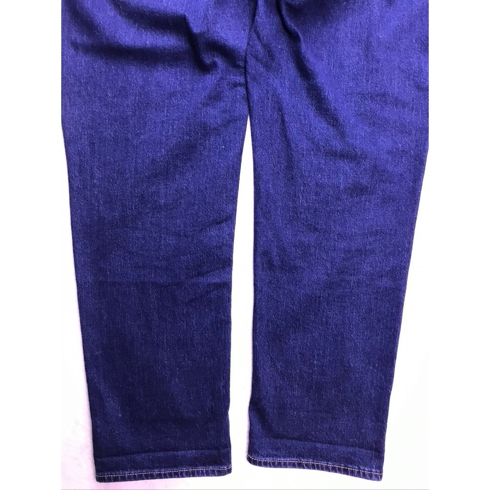 Old Navy Wow Boyfriend Jeans Women 14 Blue Excellent Mid-Rise Dark Wash Denim - Picture 7 of 10